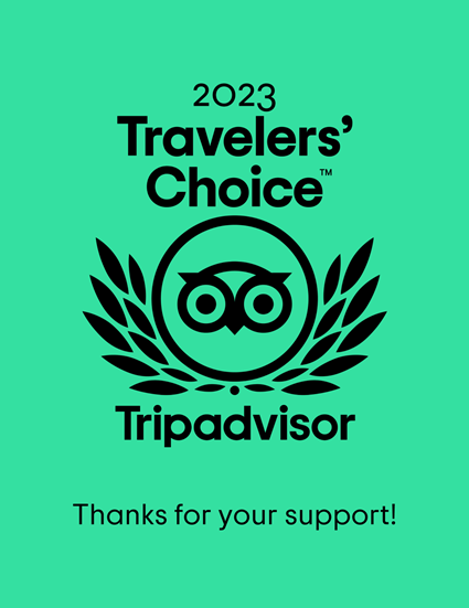Travelers' Choice Award 2023
