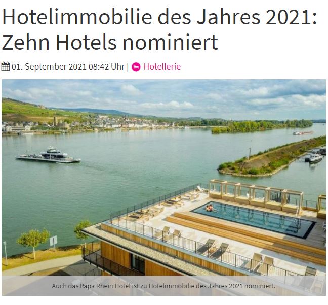 Tageskarte.io: TOP 10 Hotelimmobilie des Jahres